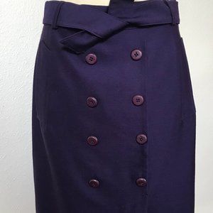 Purple Pencil Skirt Size Sm.